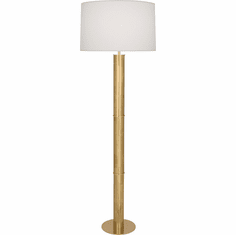 Robert Abbey 628 Michael Berman Brut Modern Brass Floor Lighting