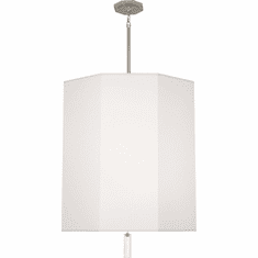 Robert Abbey AW203 Kate Polished Nickel with Clear Crystal Foyer Lighting Fixture