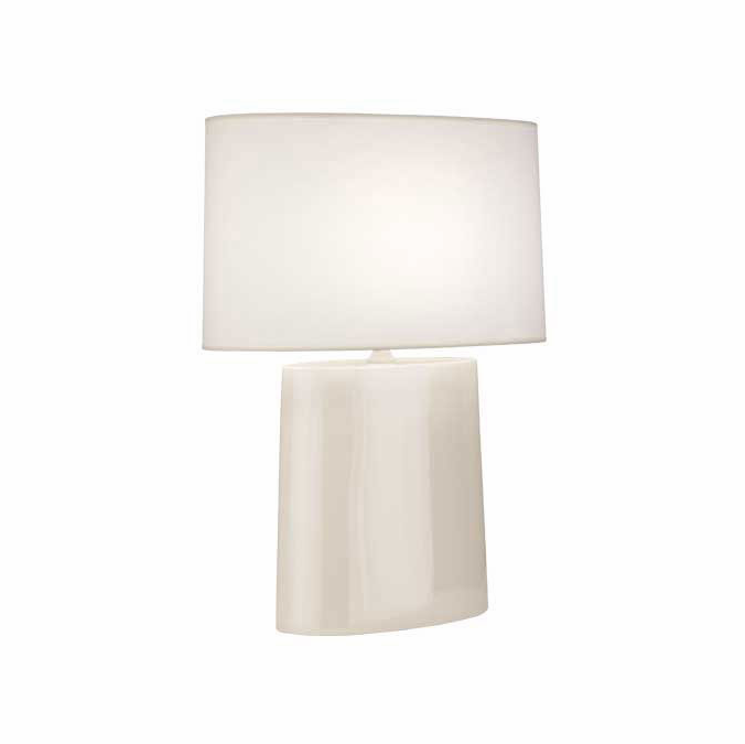 Robert Abbey BN03 Victor Bone Glazed Ceramic Lighting Table Lamp