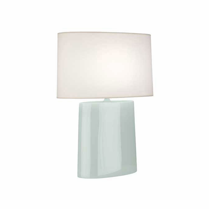 Robert Abbey CL03 Victor Celadon Glazed Ceramic Table Light