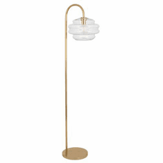 Robert Abbey CL63 Horizon Contemporary Modern Brass Light Floor Lamp