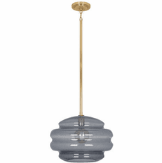 Robert Abbey GY65 Horizon Contemporary Modern Brass Pendant Light