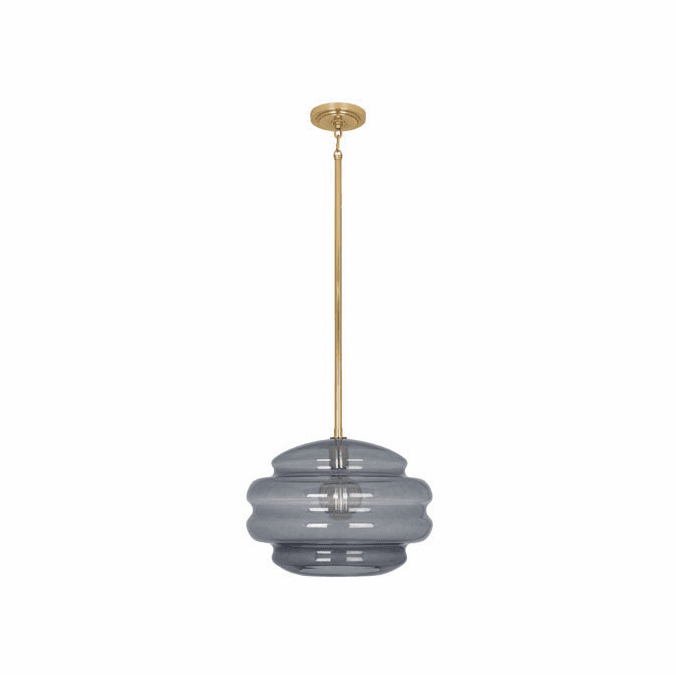 Robert Abbey GY65 Horizon Contemporary Modern Brass Pendant Light