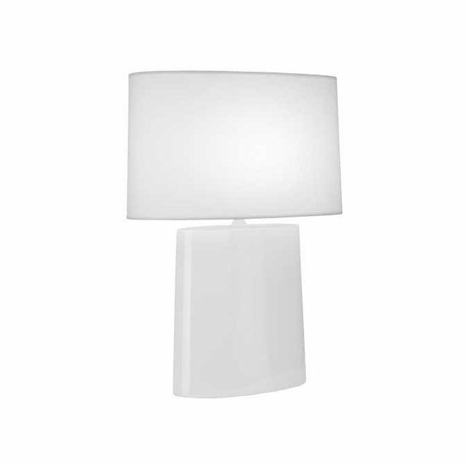 Robert Abbey LY03 Victor Lily Glazed Ceramic Table Light