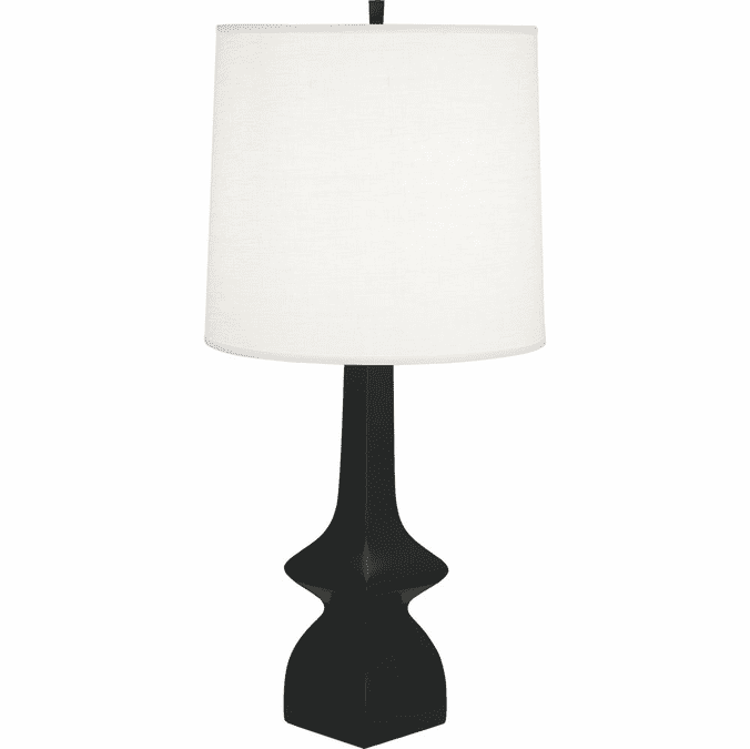 Robert Abbey MOS10 Jasmine Contemporary Lily Glazed Ceramic Table Lamp