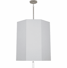 Robert Abbey PG203 Kate Modern Polished Nickel Foyer Lighting
