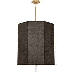Robert Abbey RB202 Kate Modern Brass w/ Clear Crystal Hanging Light