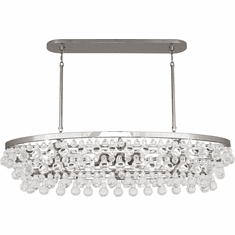Robert Abbey S1007 Bling Contemporary Polished Nickel Kitchen Island Lighting
