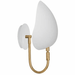 Robert Abbey W1524 Rico Espinet Racer Contemporary Modern Brass Wall Mounted Lamp