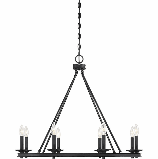 Savoy House 1-308-8-44 Middleton Classic Bronze 33" Chandelier Lamp