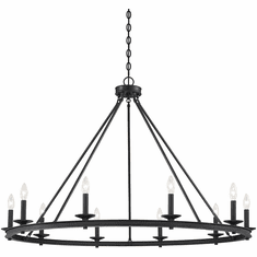 Savoy House 1-310-10-89 Middleton Matte Black Lighting Chandelier