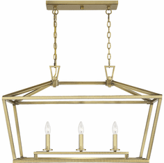 Savoy House 1-423-3-322 Townsend Warm Brass Kitchen Island Light