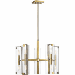 Savoy House 1-9772-10-322 Winfield Contemporary Warm Brass Chandelier Light