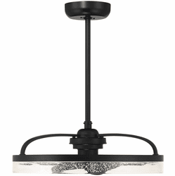 Savoy House 24-FD-845-89 Lyria Modern Matte Black LED 24" Home Ceiling Fan