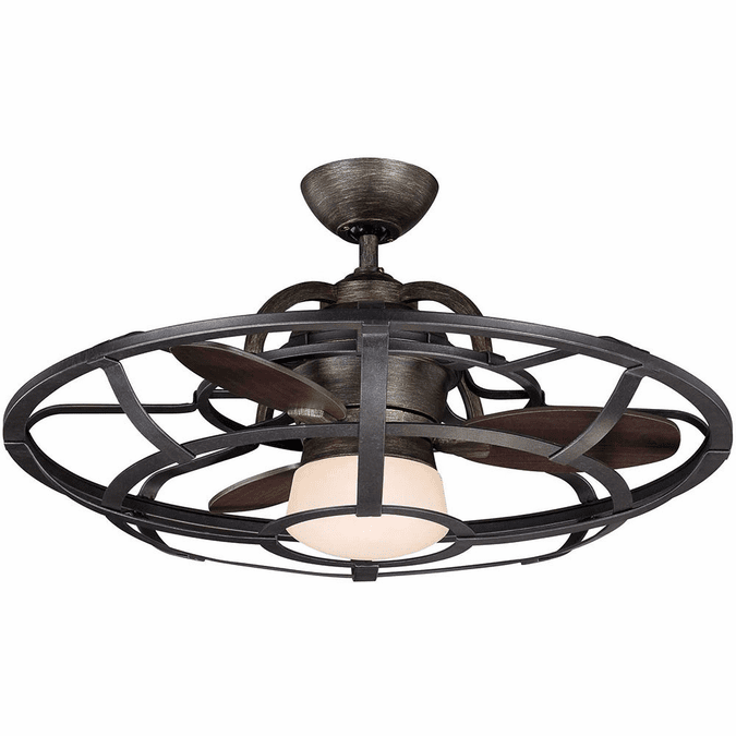 Savoy House 26-9536-FD-196 Alsace Reclaimed Wood LED Home Ceiling Fan