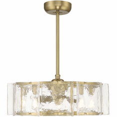 Savoy House 27-FD-8201-322 Genry Modern Warm Brass LED 10" Ceiling Fan