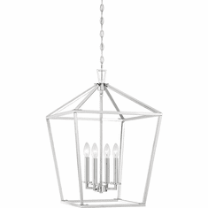 Savoy House 3-421-4-109 Townsend Polished Nickel 17" Foyer Light Fixture