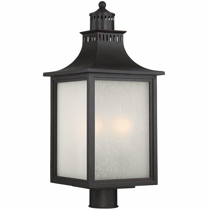 Savoy House 5-255-13 Monte Grande English Bronze Exterior Post Light