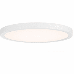 Savoy House 6-3333-12-WH Modern White LED 12" Ceiling Light Fixture