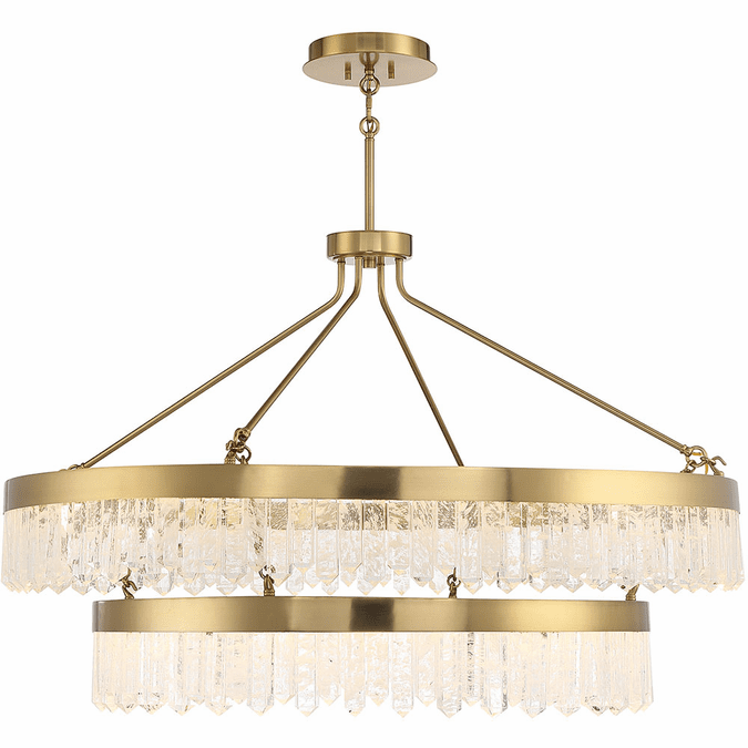 Gold Living Room Crystal Chandelier