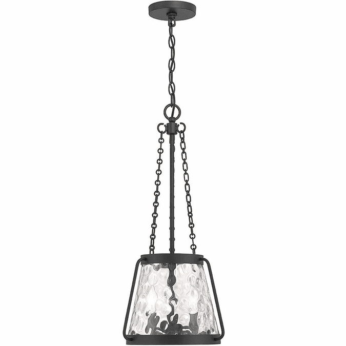 Savoy House 7-1803-3-89 Crawford Modern Matte Black 3-Light Ceiling Pendant Light