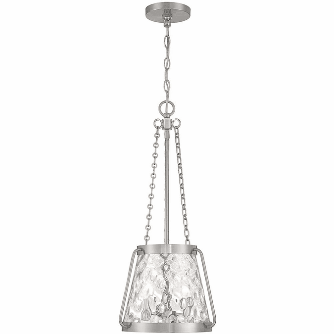 Savoy House 7-1803-3-SN Crawford Modern Satin Nickel 4-Light Hanging Lamp