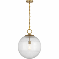 Savoy House 7-1840-1-322 Cabot Contemporary Warm Brass Hanging Lamp