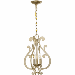 Savoy House 7-6095-3-127 Lombard Contemporary Noble Brass Entryway Light Fixture