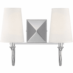 Savoy House 8-2542-2-109 Cameron  Polished Nickel 2-Light Lighting For Bathroom