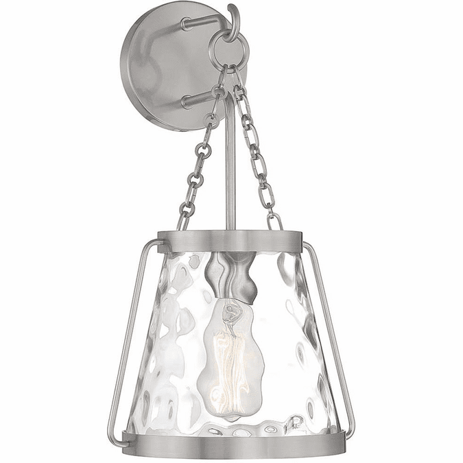 Savoy House 9-1801-1-SN Crawford Modern Satin Nickel 40" Wall Lighting Fixture