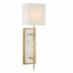 Savoy House 9-6512-1-322 Eastover Modern Warm Brass Lighting Sconce