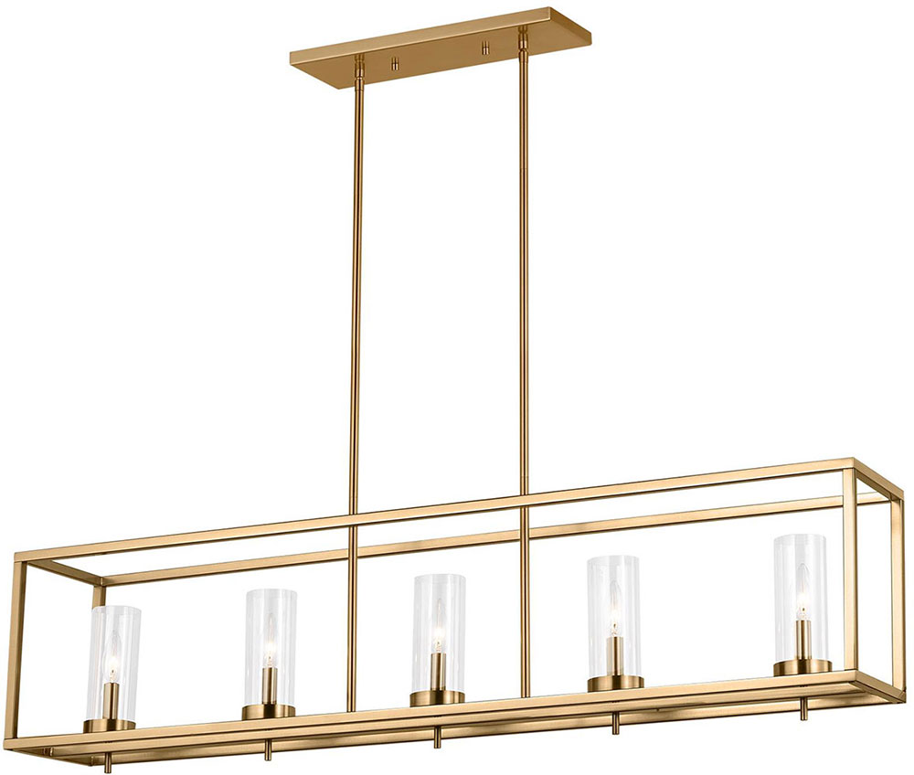 Visual Comfort Studio Lighting 6690305EN848 Zire Satin Brass LED