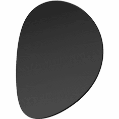 Sonneman 1761.25 Malibu Discs Modern Satin Black LED 14" Wall Sconce Lighting