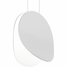 Sonneman 1765.03 Malibu Discs Modern Satin White LED 7.5" Mini Lighting Pendant