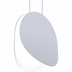 Sonneman 1765.18 Malibu Discs Modern Dove Gray LED 7.5" Mini Pendant Lamp
