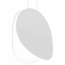 Sonneman 1766.03 Malibu Discs Contemporary Satin White LED 10" Mini Hanging Light - alt