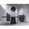Sonneman 1767.25 Malibu Discs Modern Satin Black LED 14" Pendant Hanging Light - alt