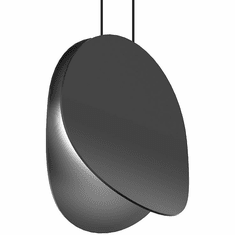 Sonneman 1766.25 Malibu Discs Contemporary Satin Black LED 10" Mini Pendant Lighting Fixture