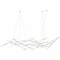 Sonneman 2158.13C Constellation Contemporary Satin Nickel LED Chandelier Lamp - alt