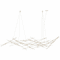 Sonneman 2158.13W Constellation Modern Satin Nickel LED Chandelier Light - alt