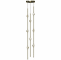 Sonneman 2161.38C-S Constellation Andromeda Contemporary Satin Brass LED 3000K Multi Pendant Light - alt