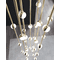 Sonneman 2161.38C-S Constellation Andromeda Contemporary Satin Brass LED 3000K Multi Pendant Light - alt