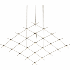 Sonneman 21Q13-RW5512 Constellation Contemporary Satin Nickel LED Lighting Chandelier