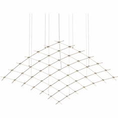 Sonneman 21Q13-RW7712 Constellation Modern Satin Nickel LED Chandelier Lamp