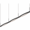 Sonneman 22QKCL03120PHA Ola Modern Satin Black LED Kitchen Island Light - alt