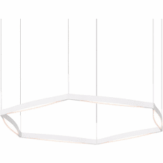 Sonneman 22QWRR01120PHA Ola Modern Satin White LED Pendant Lamp