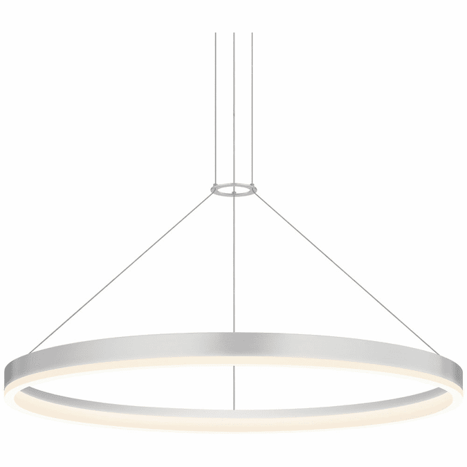 Sonneman 2317.16-J20 Corona Contemporary Bright Satin Aluminum LED ...