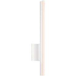 Sonneman 2340.03-DIM Stiletto Satin White 24" Wall Sconce