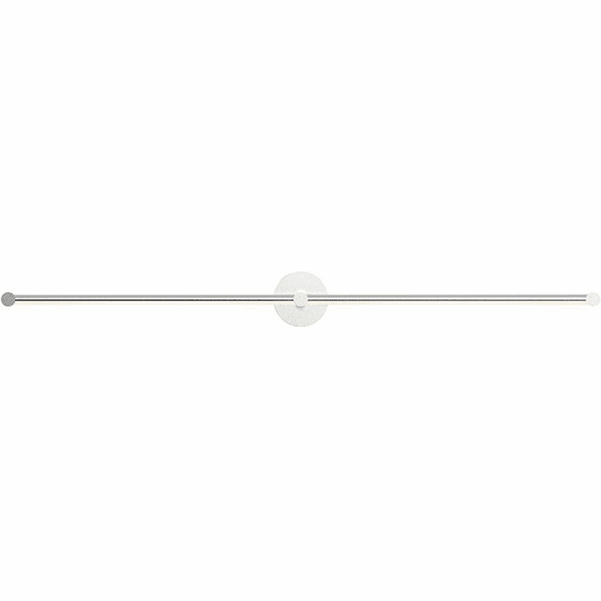 Sonneman 23QSCL222B120PHA Purolinear 360 Modern Satin Chrome LED 49" Wall Sconce Lighting