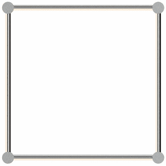 Sonneman 23QSCSR22R120PHA Purolinear 360 Contemporary Satin Chrome LED 25" Wall Mounted Lamp